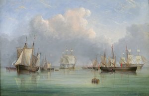 Ships off Ryde